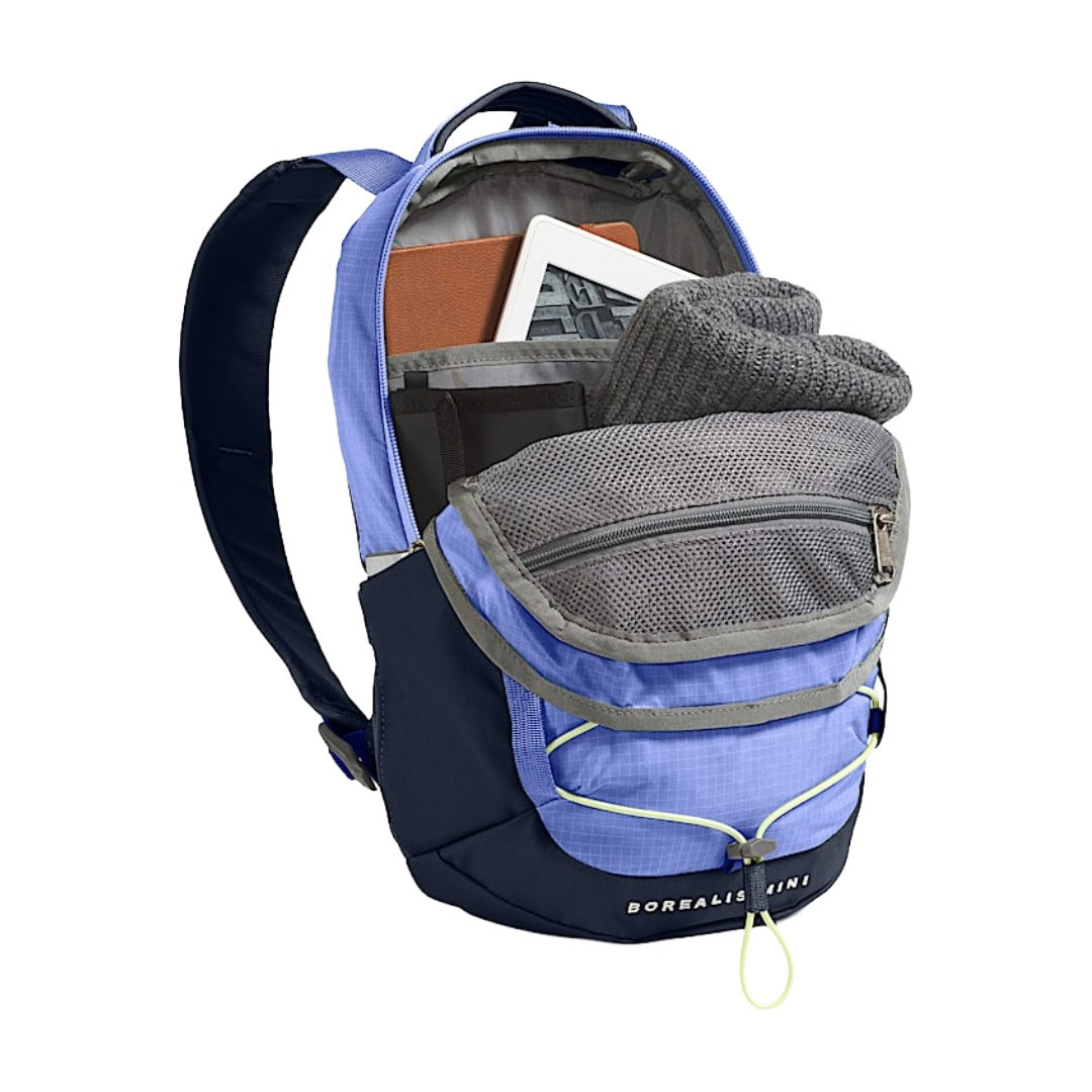 The North Face Borealis Mini Backpack - Periwinkle Glow/Summit Navy/Lemon Mist