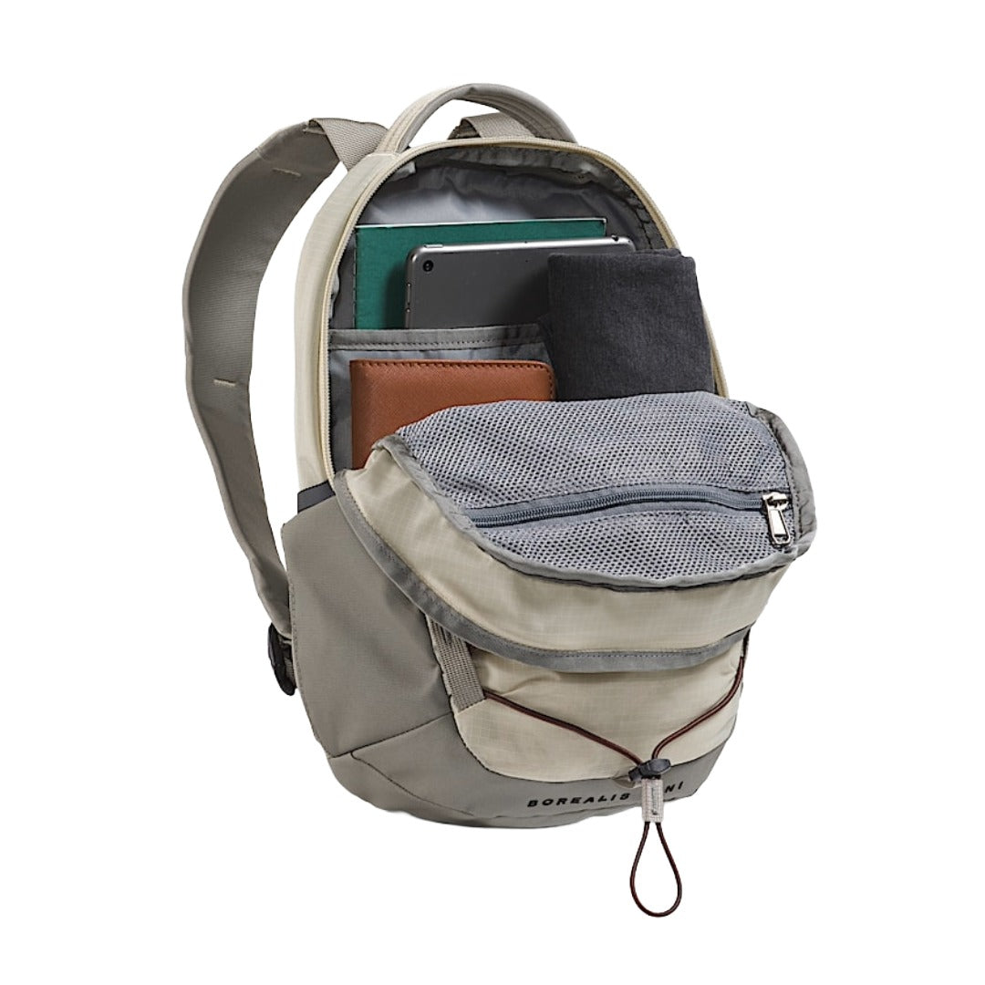 The North Face Borealis Mini Backpack, Desert Stone/Stone Slab/Ember Soil