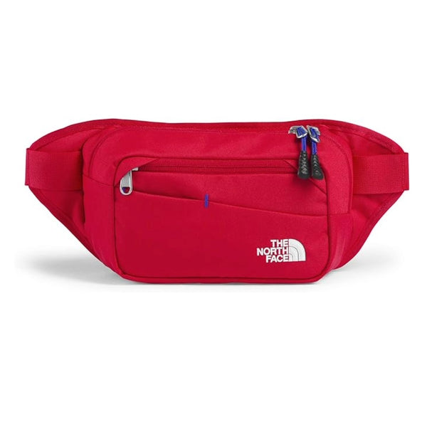 The North Face Bozer Hip Pack II with compact design, adjustable waist strap, and durable fabric for hands-free everyday carry.