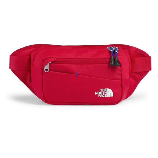 The North Face Bozer Hip Pack II with compact design, adjustable waist strap, and durable fabric for hands-free everyday carry.