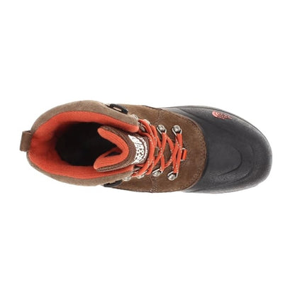 The North Face Chilkats Lace-Up Insulated Boot - Mud Pack/Sienna Orange