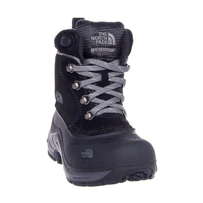 The North Face Chilkats Lace-Up Insulated Boot - TNF Black Zinc Grey