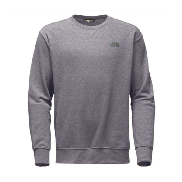 The North Face Men’s Half Dome Crew fleece sweatshirt with crew neckline and large Half Dome logo on the front.