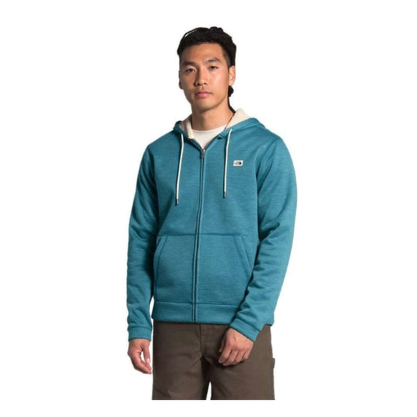 The North Face Men’s Sherpa Patrol Full Zip Hoodie with soft sherpa fleece, full zipper, and adjustable hood.