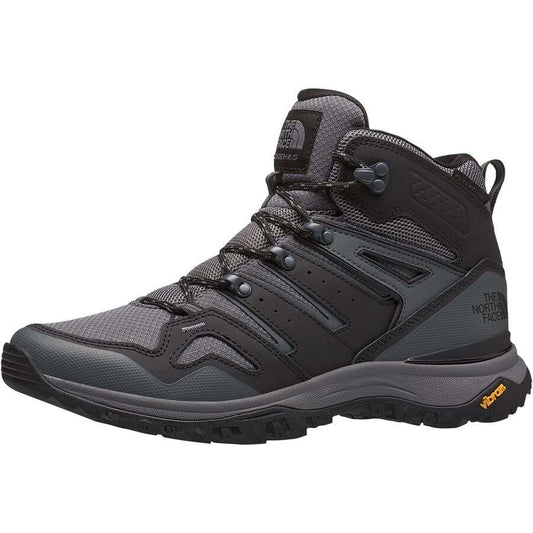 “Men's mid-cut waterproof hiking boots featuring a leather and synthetic upper with a breathable FUTURELIGHT™ membrane, lace-up closure, reinforced toe cap, cushioned EVA midsole, padded collar, and a durable rubber outsole with aggressive trail lugs