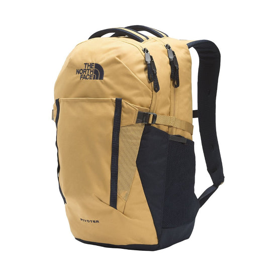 The North Face Pivoter Backpack with padded laptop sleeve, organized compartments, breathable back panel, and everyday commuter-friendly design.