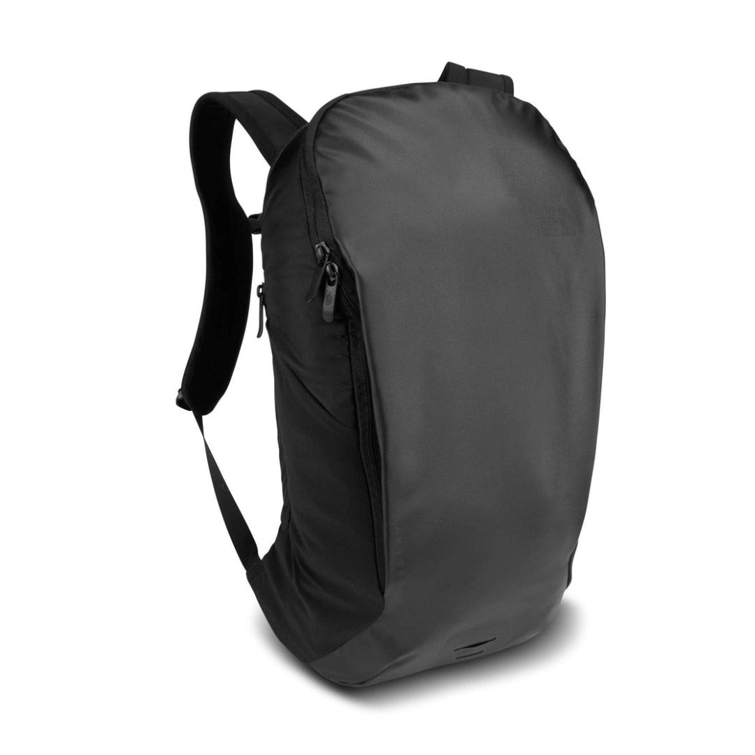 The North Face Women’s Kabyte Backpack featuring sleek design, padded laptop sleeve, multiple zip compartments, and comfortable shoulder straps for daily commuting.
