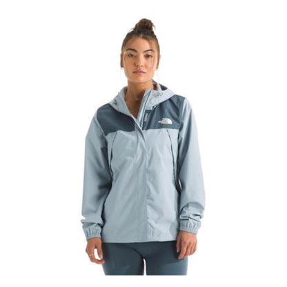 Women’s The North Face Antora Jacket with waterproof hooded design in lightweight recycled fabric