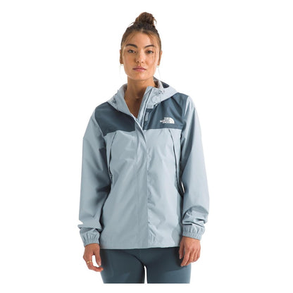 Women’s The North Face Antora Jacket with waterproof hooded design in lightweight recycled fabric