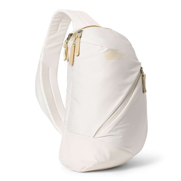 The North Face Women’s Isabella Sling Bag compact crossbody sling with padded strap, tablet sleeve, and multiple zip compartments.