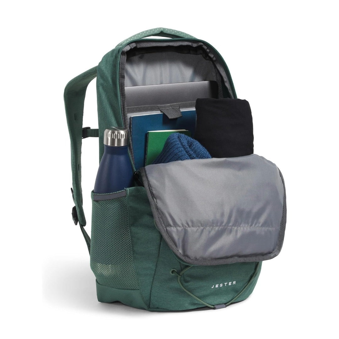 The North Face Women's Jester Backpack - Duck Green Dark Heather