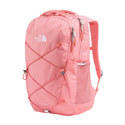 The North Face Women's Jester Everyday Laptop Backpack -  Coral Crush Light Heather/Coral Crush