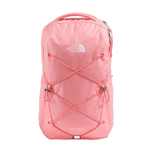 The North Face Women’s Jester Everyday Laptop Backpack with padded straps, laptop sleeve, front bungee cords, and ergonomic design for daily use.
