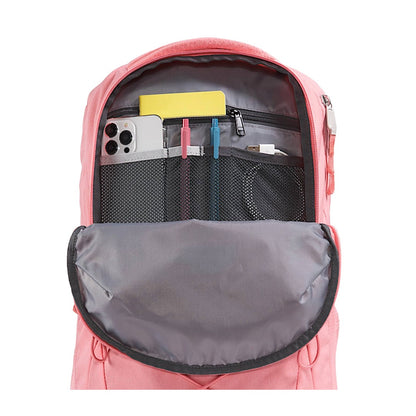 The North Face Women's Jester Everyday Laptop Backpack -  Coral Crush Light Heather/Coral Crush