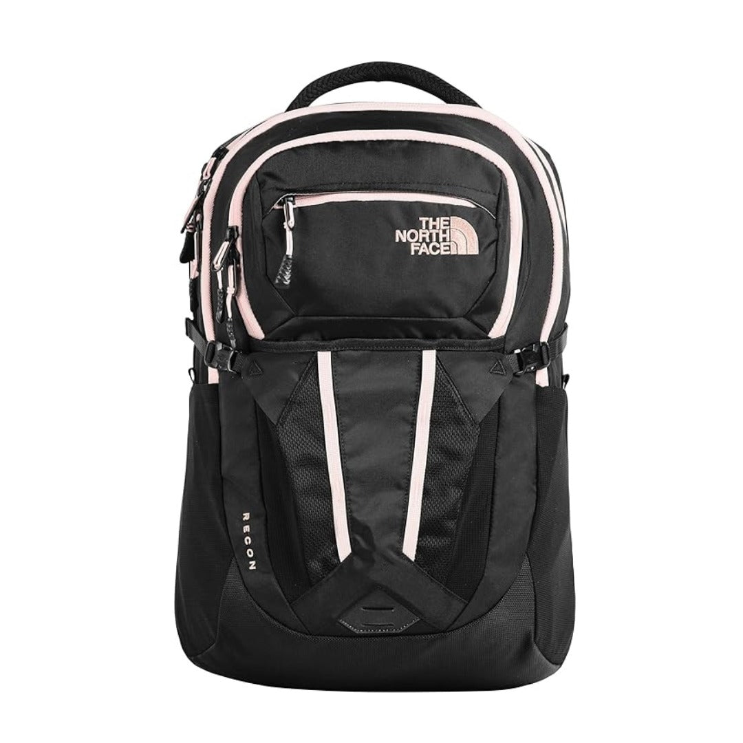 The North Face Women’s Recon Backpack with padded laptop sleeve, organized compartments, breathable back panel, and women-specific fit for everyday use.
