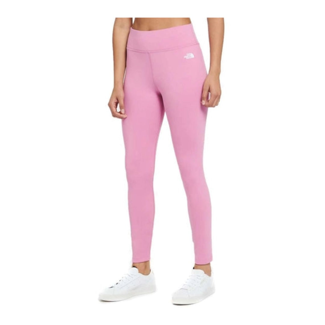 The North Face Women's Flex Tight featuring a fitted stretch design, wide waistband, and performance fabric suitable for workouts and active wear.