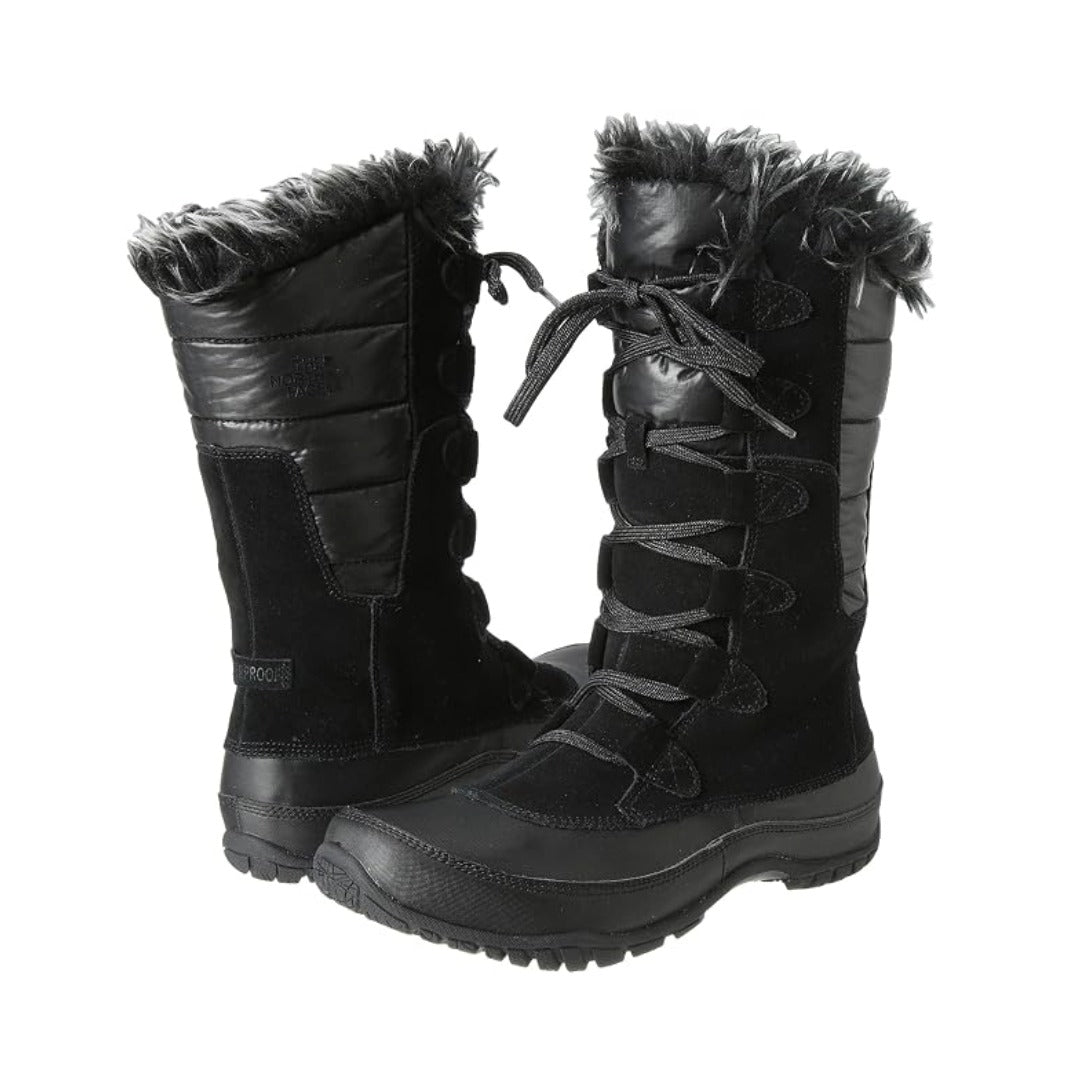 The North Face Women's Nuptse Purna Winter Boots  - TNF Black/TNF Black