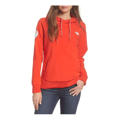 The North Face Women’s Tekno Fresh Hoodie lightweight full-zip performance hoodie with adjustable hood and stretch fabric.