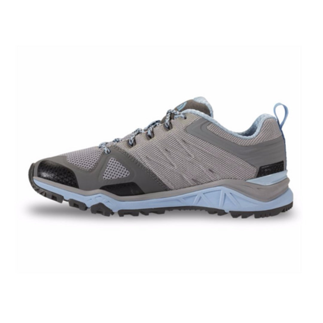 The North Face Women's Ultra Fastpack II Hiking Shoes- Foil-Greypowder-Blue