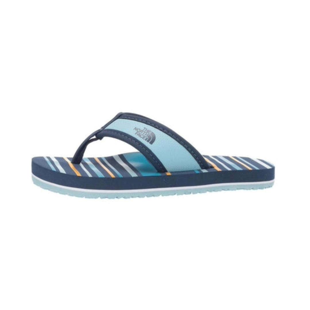 The North Face Youth Base Camp Flip-Flops - Shady Blue / Canal Blue
