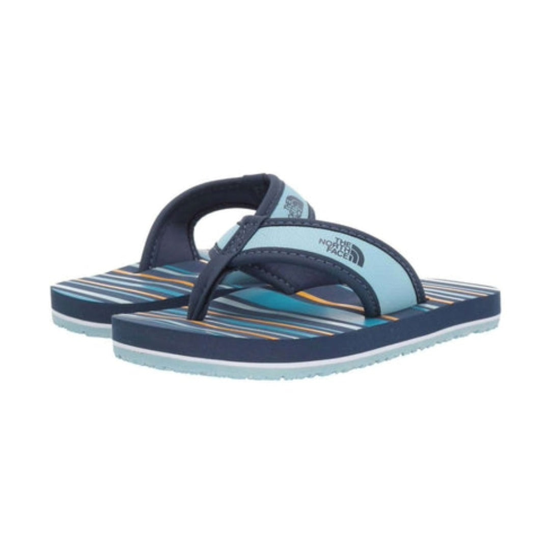 The North Face Youth Base Camp Flip-Flops - Shady Blue / Canal Blue
