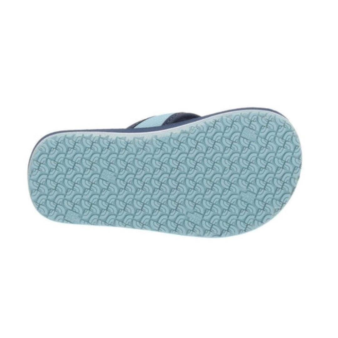 The North Face Youth Base Camp Flip-Flops - Shady Blue / Canal Blue
