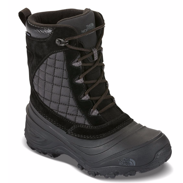 outh insulated winter boots featuring a water-resistant ripstop upper, lightweight synthetic insulation, pull-on design, cushioned midsole, reinforced toe and heel, and a durable rubber outsole for cold-weather outdoor activities
