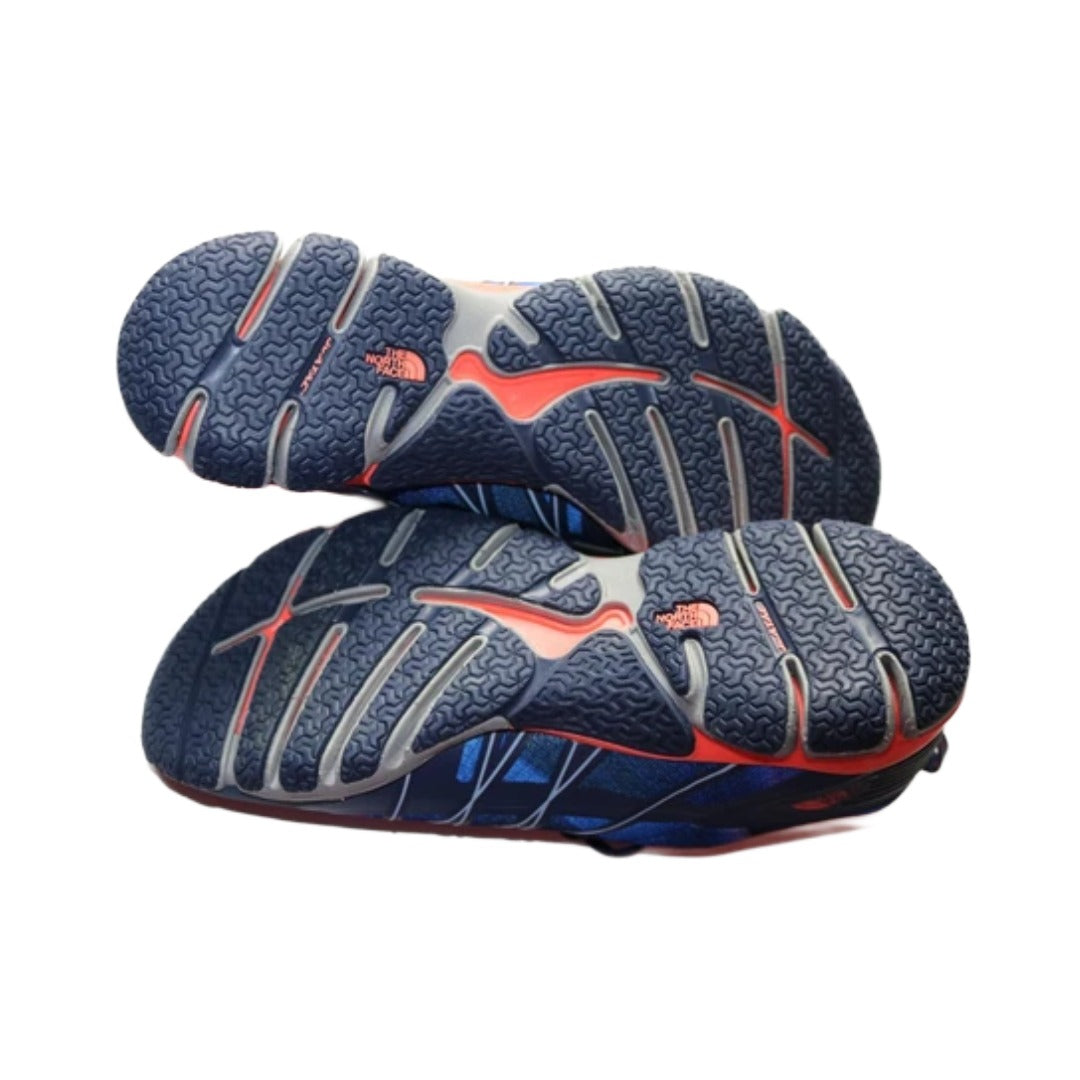 The North Face Women's Litewave Ampere Shoes - Patriot Blue Print/Tropical Coral