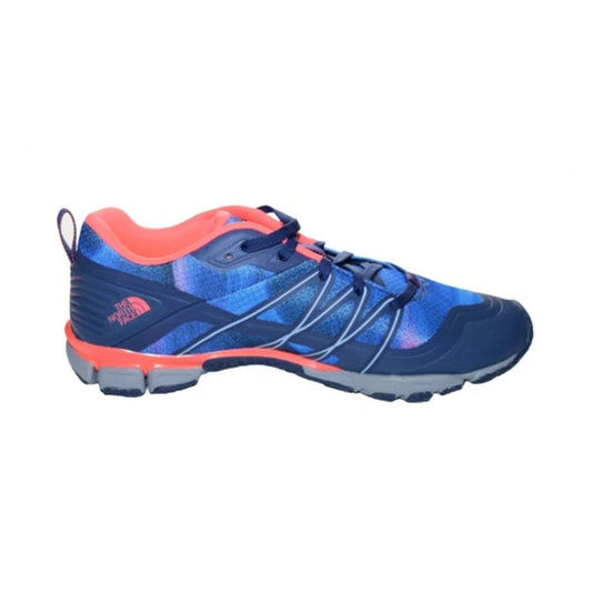 The North Face Women's Litewave Ampere Shoes - Patriot Blue Print/Tropical Coral