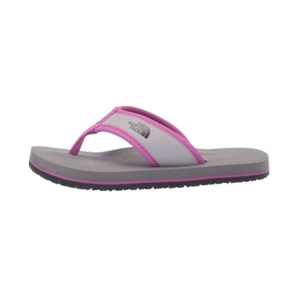 The North Face Youth Base Camp Flip-Flops - Q-Silver Grey / Wisteria Purple
