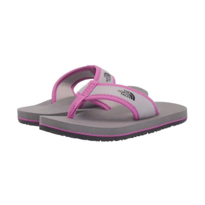The North Face Youth Base Camp Flip-Flops - Q-Silver Grey / Wisteria Purple