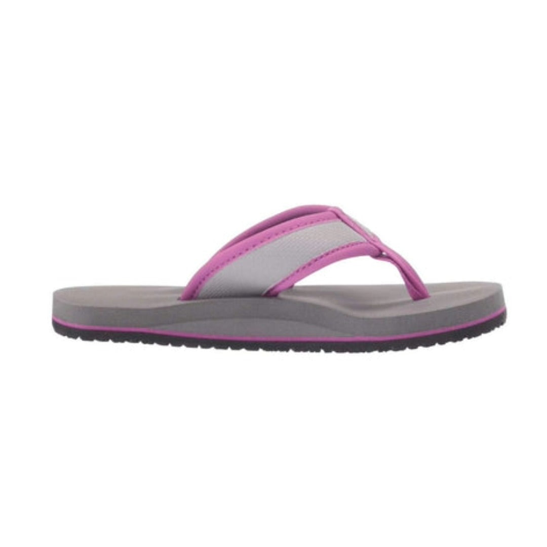 The North Face Youth Base Camp Flip-Flops - Q-Silver Grey / Wisteria Purple