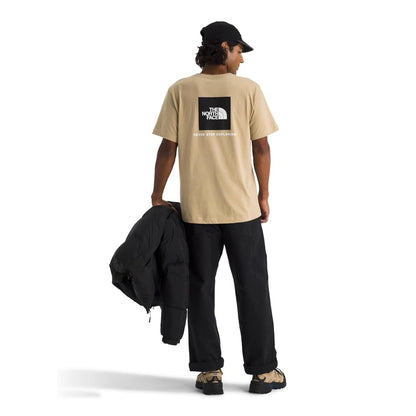 The North Face Men's EVO Box NSE Short Sleeve Tee - Khaki Stone