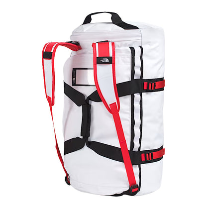 The North Face Base Cam Duffel - M(71L)   TNF White/TNF Black/Elevation Red