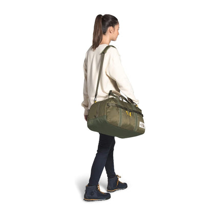 The North Face Berkeley Duffel—S - Burnt Olive Green/New Taupe Green