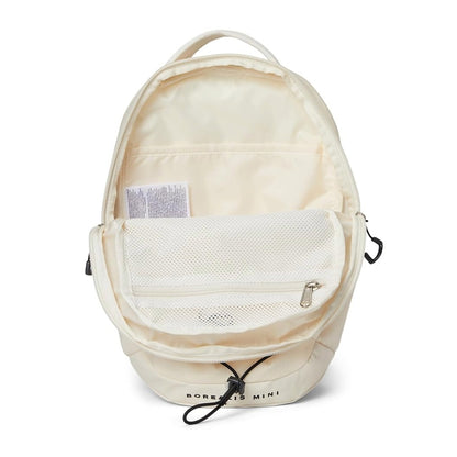 The North Face Borealis Mini Backpack, White Dune/TNF Black