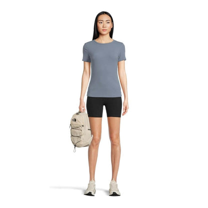 The North Face Borealis Mini Backpack, White Dune/TNF Black