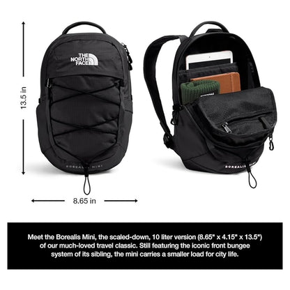 The North Face Borealis Mini Backpack - Chroma Purple Light Heather/Hushed Lavender