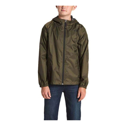 The North Face Boys' Zipline Rain Jacket - Taupe Green