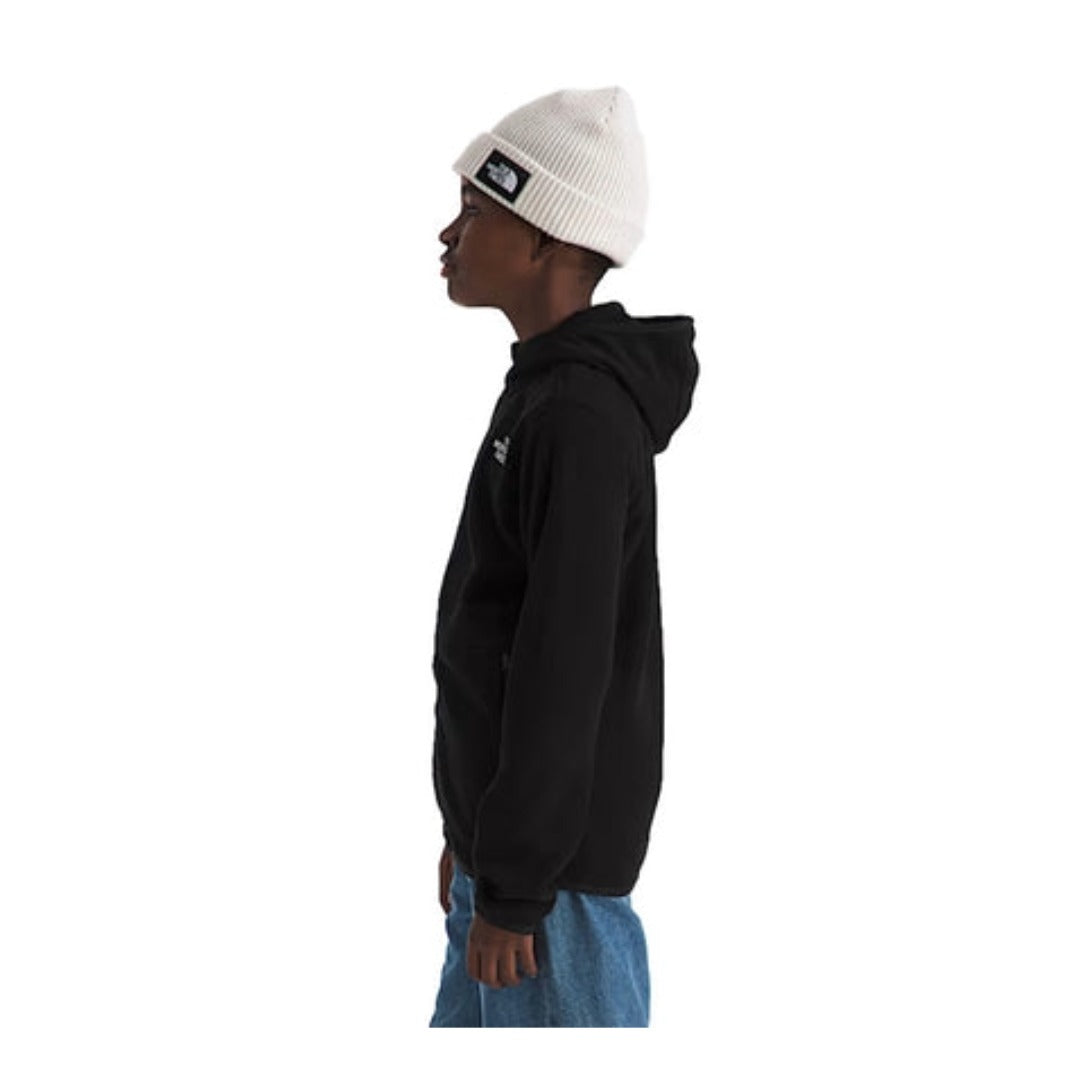 The North Face Boys’ & Girls’ Glacier Full-Zip Hoodie - TNF Black
