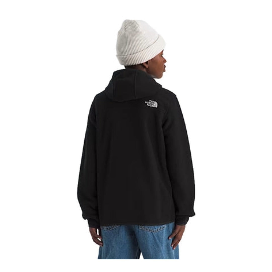 The North Face Boys’ & Girls’ Glacier Full-Zip Hoodie - TNF Black