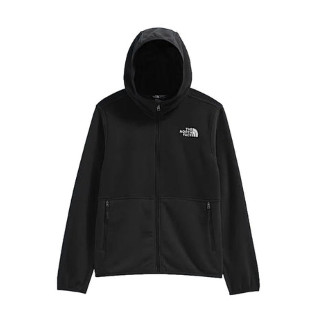 The North Face Boys’ & Girls’ Glacier Full-Zip Hoodie - TNF Black