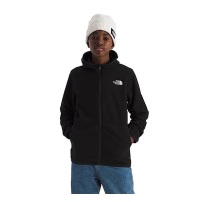 The North Face Boys’ & Girls’ Glacier Full-Zip Hoodie - TNF Black