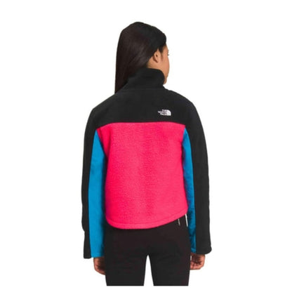 The North Face Girl's Fleece Mashup Jacket - Brilliant Coral