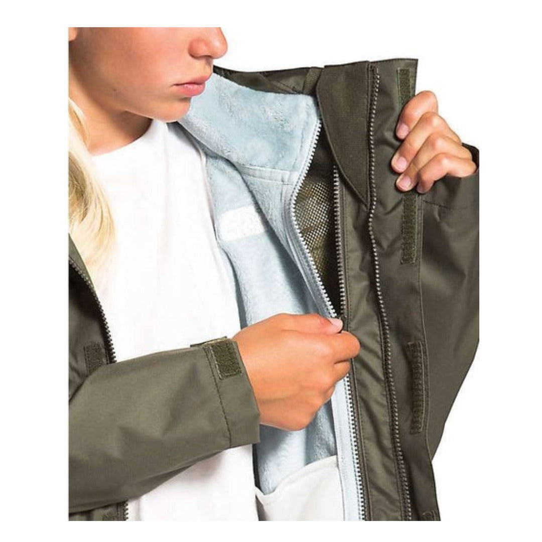 The North Face Girls' Osolita Triclimate Jacket - New Taupe Green