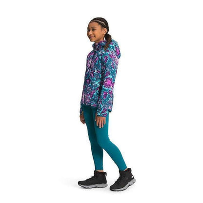 The North Face Girls' Printed ThermoBall Eco Hoodie - Deep Lagoon Constellation Camo