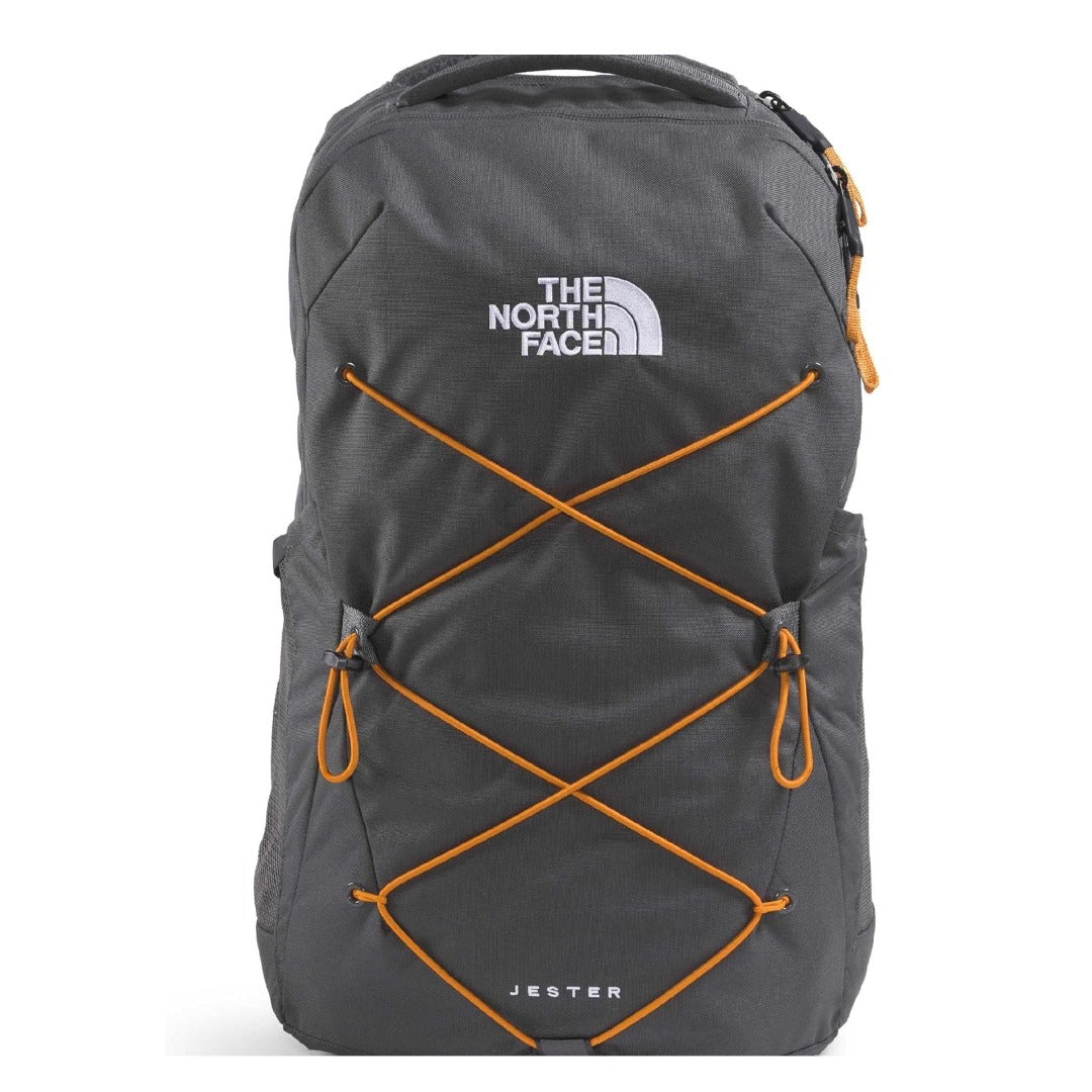The North Face Jester Everyday Laptop Backpack - Anthracite Grey/Dust Orange