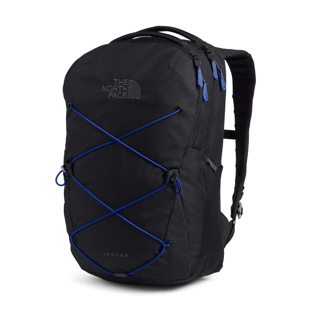 THE NORTH FACE Jester Everyday Laptop Backpack -Tnf Black Heather/Tnf Blue