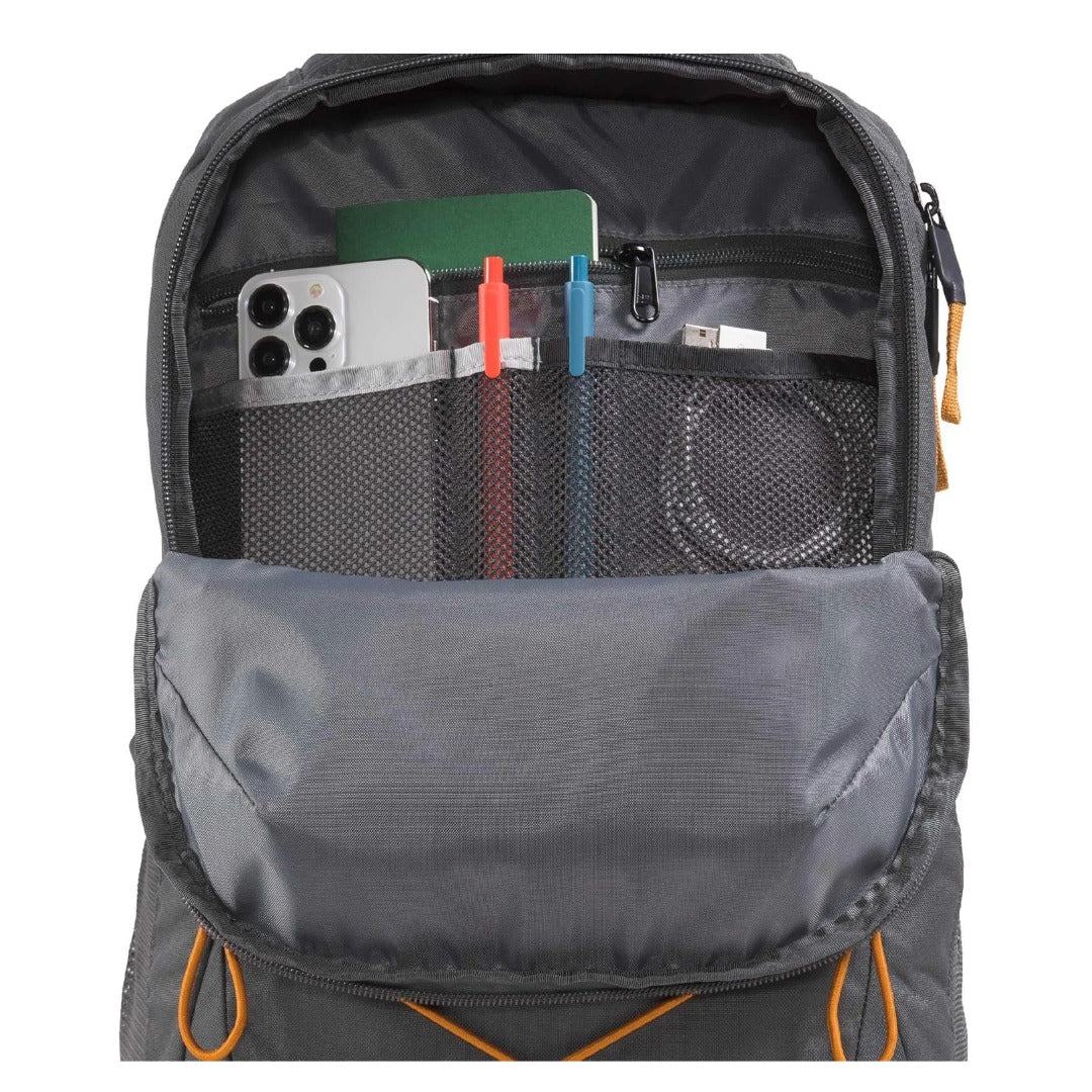 The North Face Jester Everyday Laptop Backpack - Anthracite Grey/Dust Orange