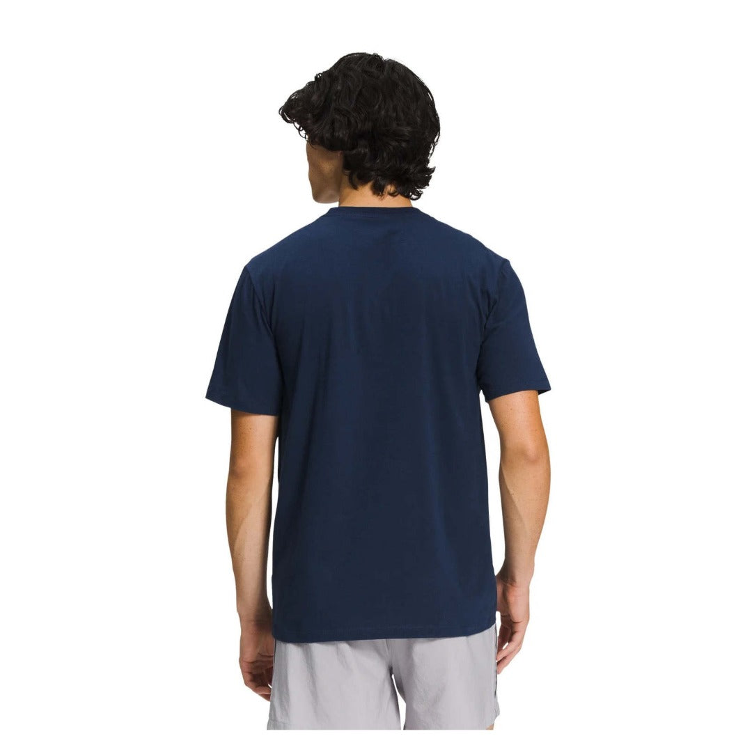 The North Face Men Americana Short Sleeve Tee - Summit Navy